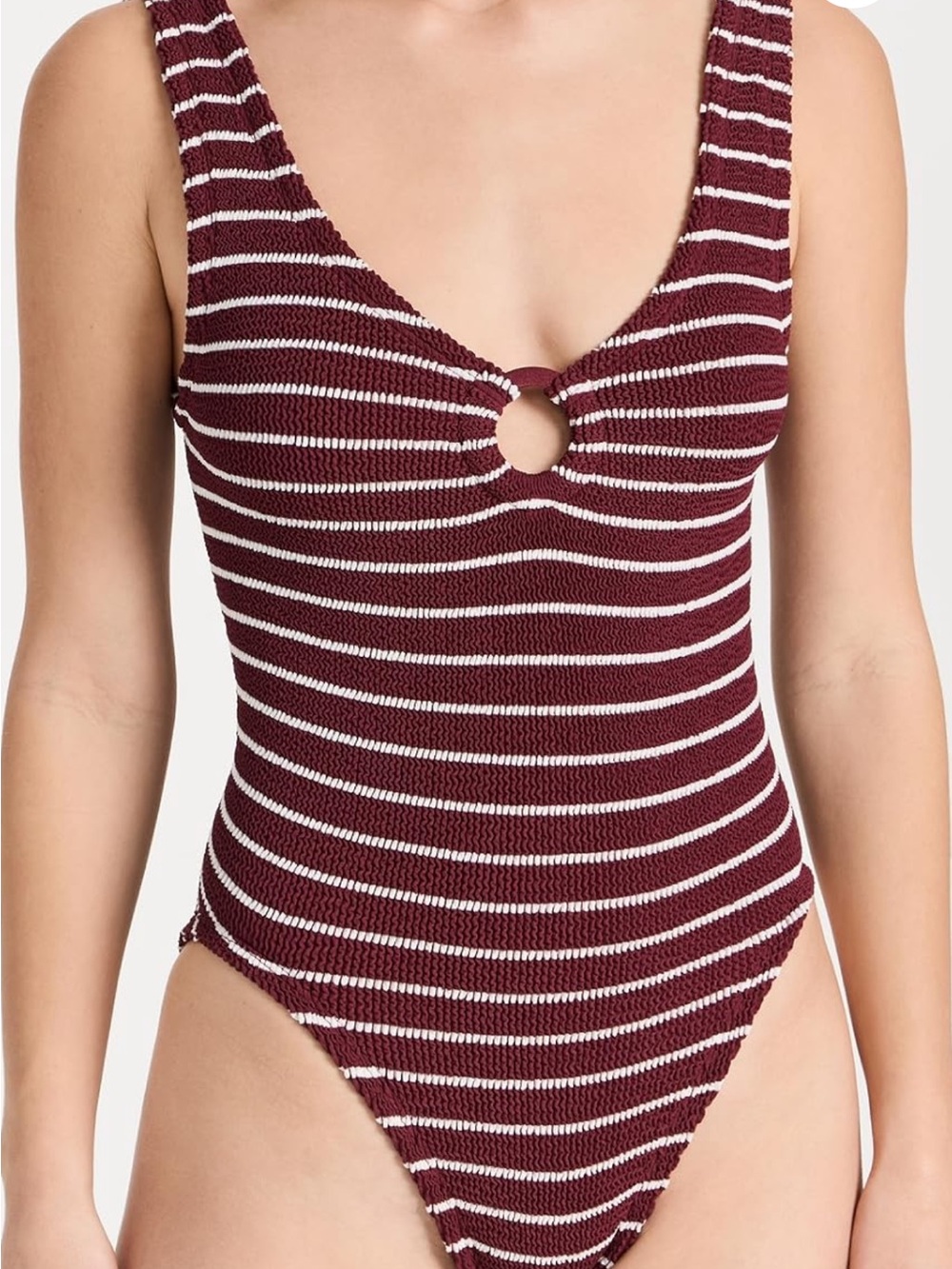 NEW HUNZA G One Piece Swimsuit